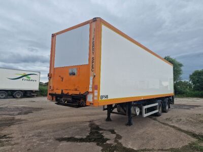 2010 Grays & Adams 10.8m Tandem Axle Insulated Box Van Trailer