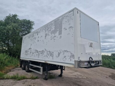 2015 Montracon 8.6m Tandem Insulated Box Van Trailer