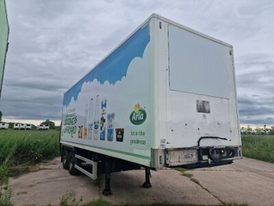 2015 Montracon 8.6m Tandem Axle Insulated Box Van Trailer - 3