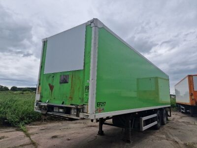 2011 Gray & Adams 10.9m Tandem Axle Insulated Box Van Trailer