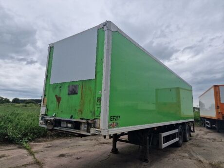 2011 Gray & Adams 10.9m Tandem Axle Insulated Box Van Trailer