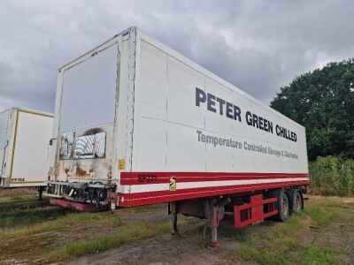 2009 Schmitz 10.9m Tandem Axle Insulated Box Van Trailer