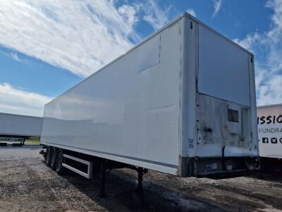 2015 Montracon 13.6m Triaxle Insulated Box Van Trailer - 3