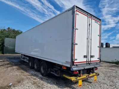 2015 Montracon 13.6m Triaxle Insulated Box Van Trailer - 4