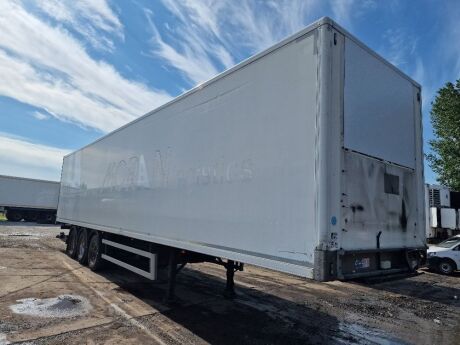 2015 Montracon 13.6m Triaxle Insulated Box Van Trailer