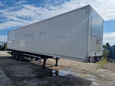 2015 Montracon 13.6m Triaxle Insulated Box Van Trailer - 3