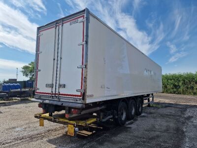 2015 Montracon 13.6m Triaxle Insulated Box Van Trailer - 4