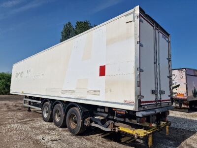 2015 Montracon 13.6m Triaxle Insulated Box Van Trailer - 6