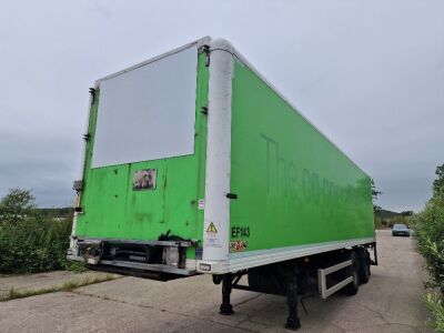 2012 Gray & Adams 10.8m Tandem Axle Insulated Box Van Trailer