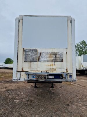 2011 Gray & Adams 13.6m Triaxle Insulated Box Van Trailer - 2