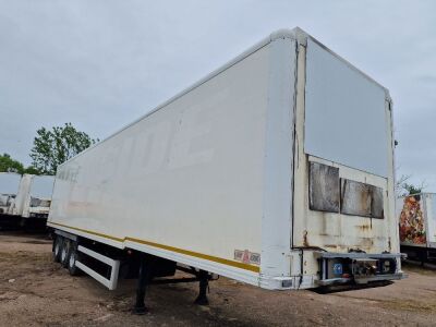 2011 Gray & Adams 13.6m Triaxle Insulated Box Van Trailer - 3