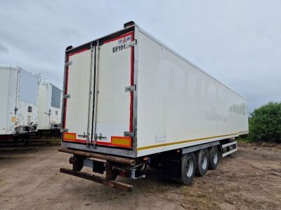 2011 Gray & Adams 13.6m Triaxle Insulated Box Van Trailer - 4