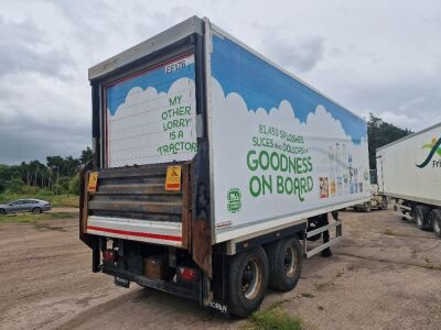 2015 Montracon 8.6m Tandem Axle Insulated Box Van Trailer - 4