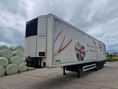 2015 Chereau 13.6m Triaxle Fridge Trailer