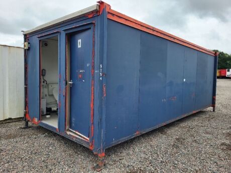 32ft x 10ft Jack Leg Toilet Block