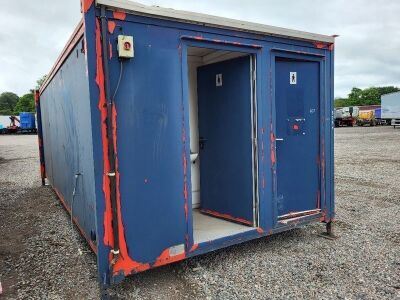 32ft x 10ft Jack Leg Toilet Block - 2