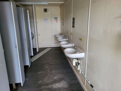 32ft x 10ft Jack Leg Toilet Block - 7