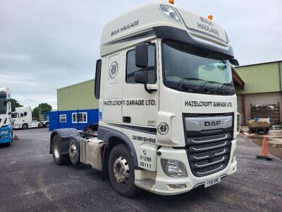 2018 DAF XF530 Super Space 6x2 Mini Midlift Tractor Unit