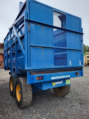 West 10ton Tandem Axle Silage Trailer - 3