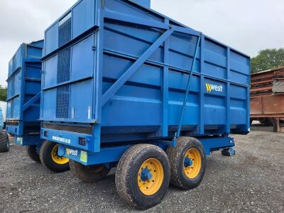 West 10ton Tandem Axle Silage Trailer - 4
