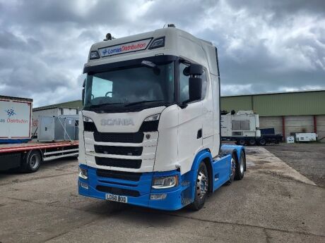 2019 Scania S500 6x2 Midlift Tractor Unit