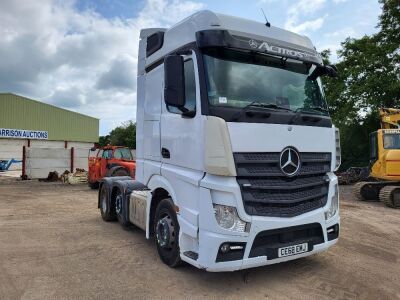 2018 Mercedes Actros 6x2 Midlift Unit