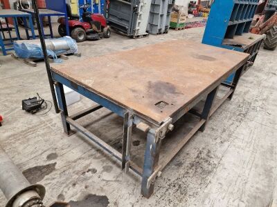 2500 x 1250 x 800 Steel Work Bench