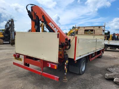 2012 DAF LF45 140 4x2 Dropside Flat Crane Rigid - 4