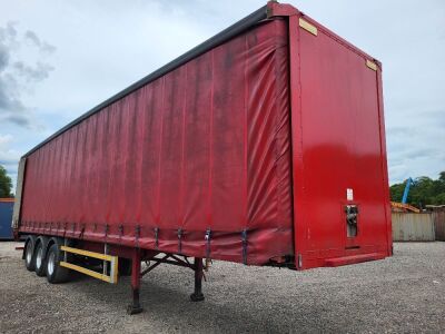 2005 Montracon Triaxle Curtainside Trailer