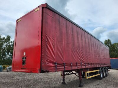 2005 Montracon Triaxle Curtainside Trailer - 2