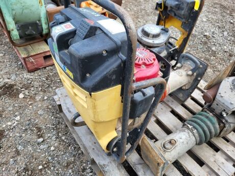 Dynapac Trench Wacker Plate