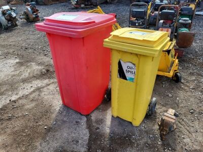 2 x Wheelie Bins