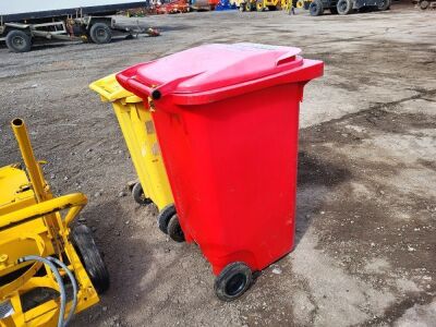 2 x Wheelie Bins - 3