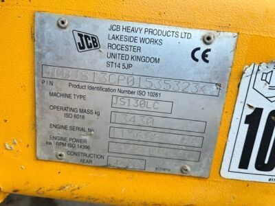 2010 JCB JS130LC Excavator - 5