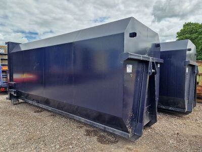 New + Unued 40 yrd Big Hook Compactor Bin