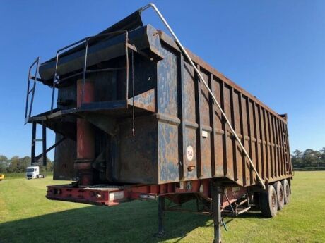 2008 Rothdean Triaxle Scrap Spec Tipping Trailer