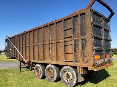 2008 Rothdean Triaxle Scrap Spec Tipping Trailer - 3