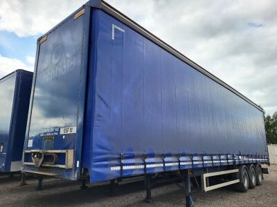 2006 Montracon Triaxle Curtainside Trailer