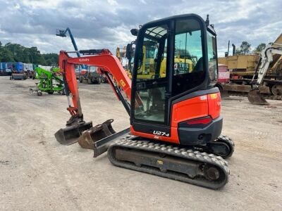 2015 Kubota U27-4 Mini Digger - 2