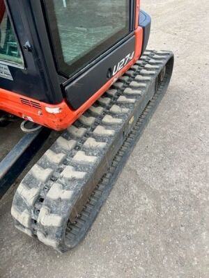 2015 Kubota U27-4 Mini Digger - 8