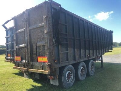 2005 Rothdean Triaxle Scrap Spec Tipping Trailer - 2