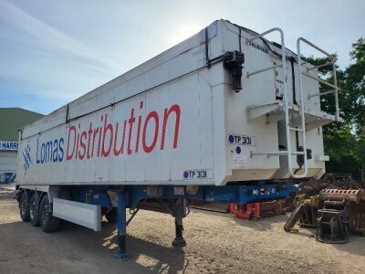 2018 Fruehauf Triaxle Alloy Body Tipping Trailer