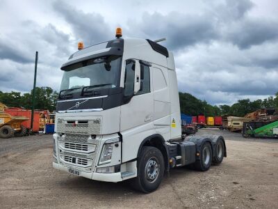 2016 Volvo FH500 Globetrotter 6x4 Rear Lift Tractor Unit - 2