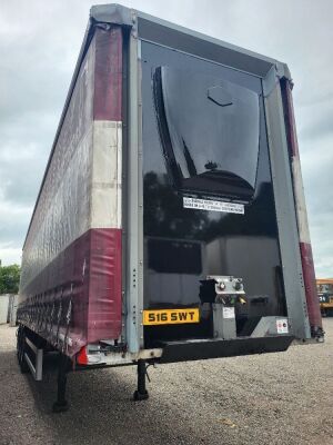 2015 Cartwright Triaxle Curtainside Trailer