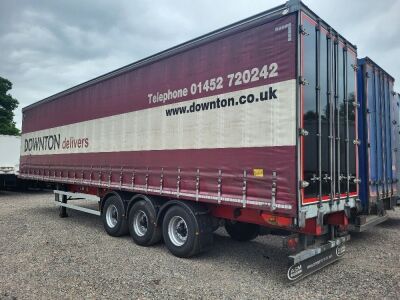 2015 Cartwright Triaxle Curtainside Trailer - 3