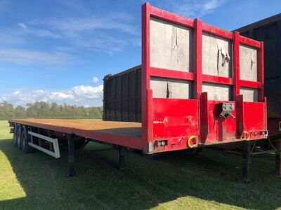 2003 SDC Triaxle Flat Trailer