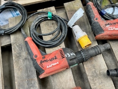 3 x HILTI ST1800 Tech Gun 110v