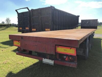 2003 SDC Triaxle Flat Trailer - 4