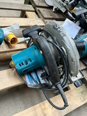 2x Makita 5703R 7" Circular Saw 110v