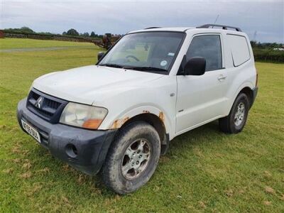 2006 Mitsubishi Shogun 4Work 3dr Van